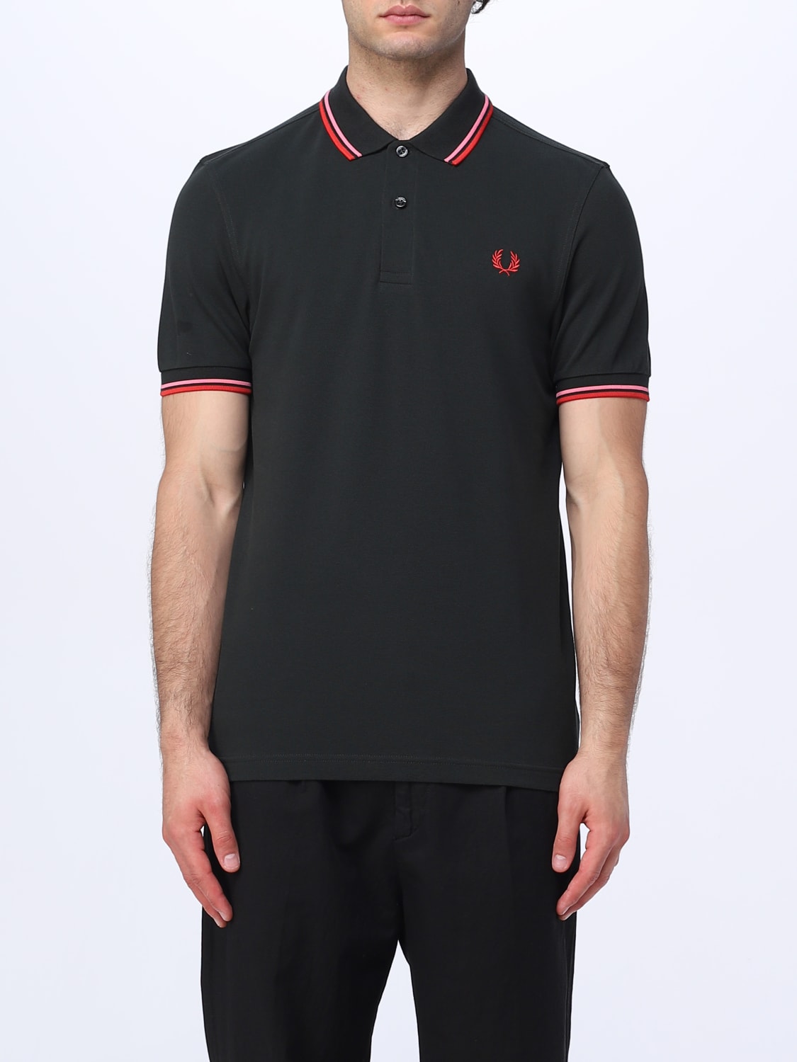 FRED PERRY polo shirt for man Green Fred Perry polo shirt M3600