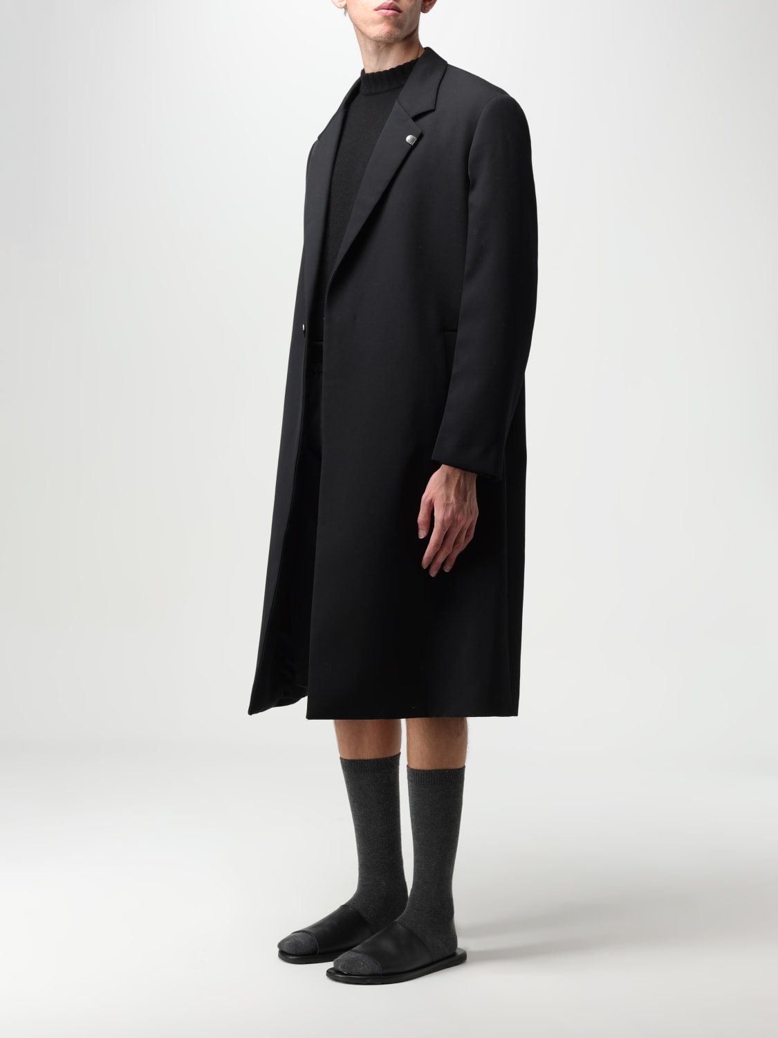 JIL SANDER：コート メンズ - ブラック | GIGLIO.COMオンラインのJil