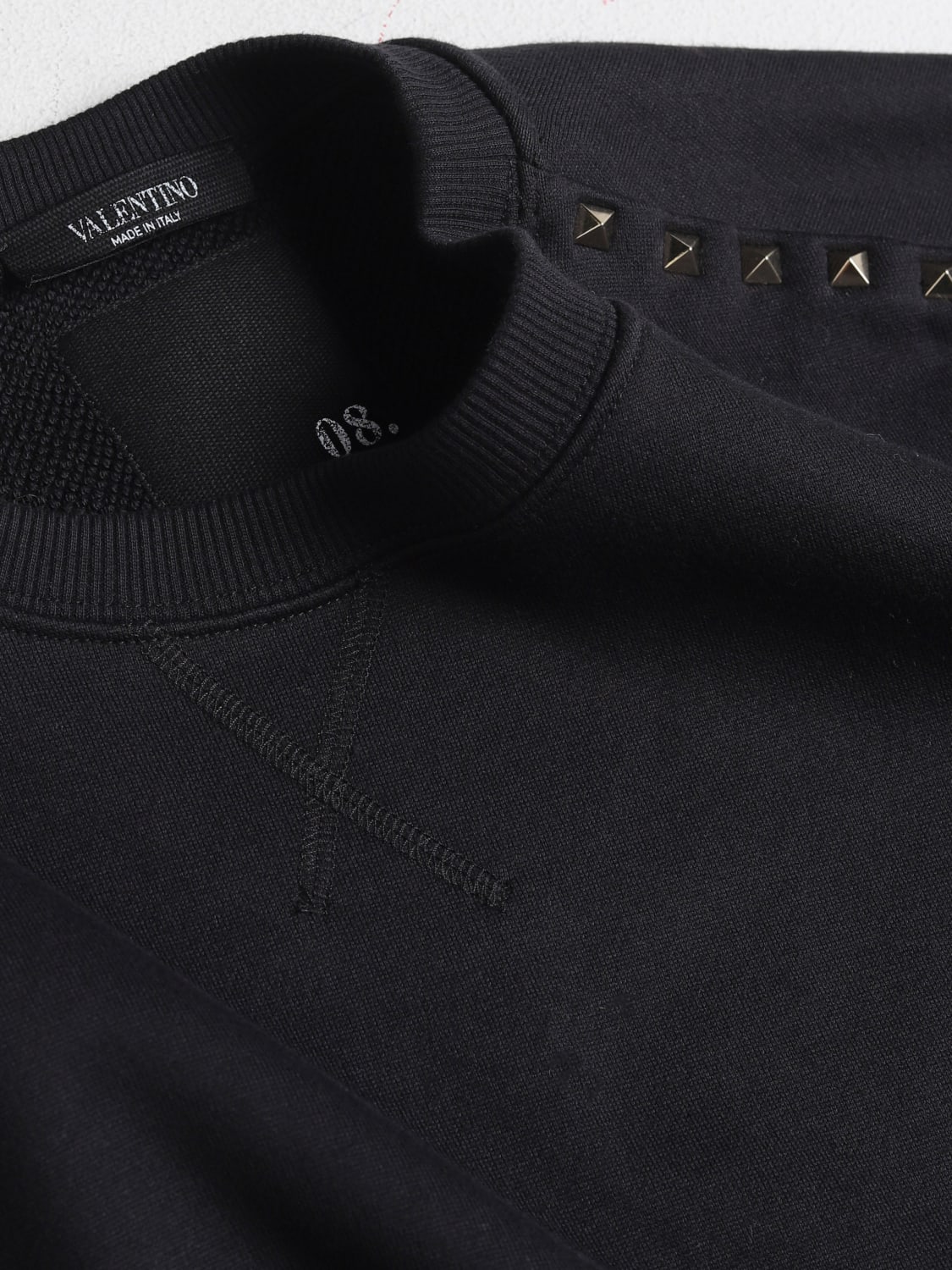 VALENTINO: sweatshirt for man - Black | Valentino sweatshirt ...