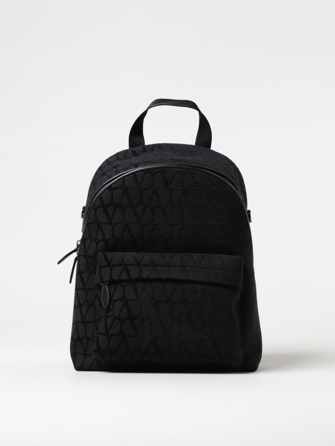 Valentino Garavani Black Iconographe Backpack