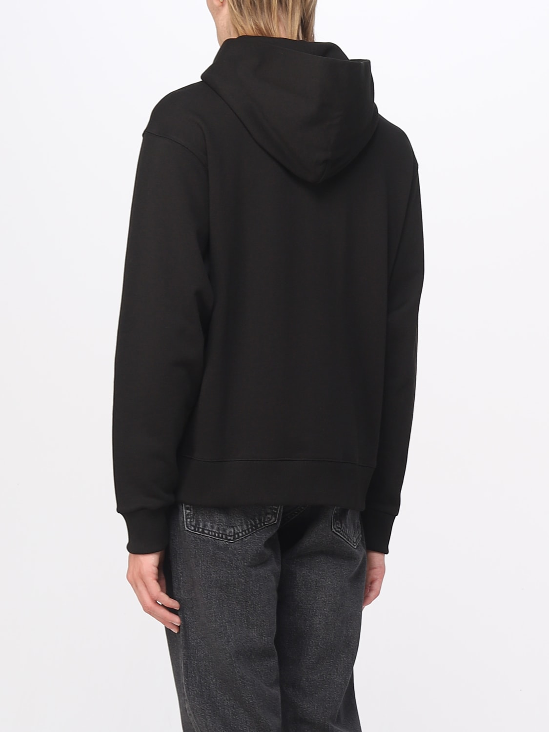 KENZO: sweatshirt for man - Black | Kenzo sweatshirt FD55SW4414MF ...