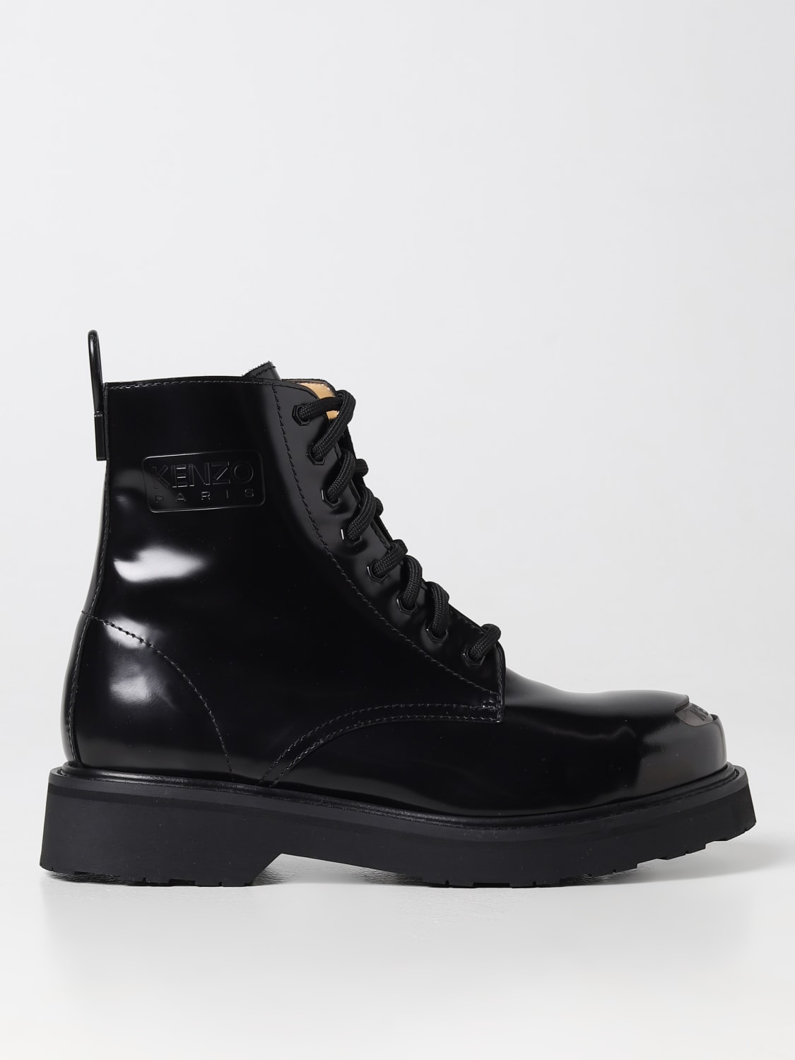 ankle boots in brushed leather | Kenzo boots FC65BT704L67 online at