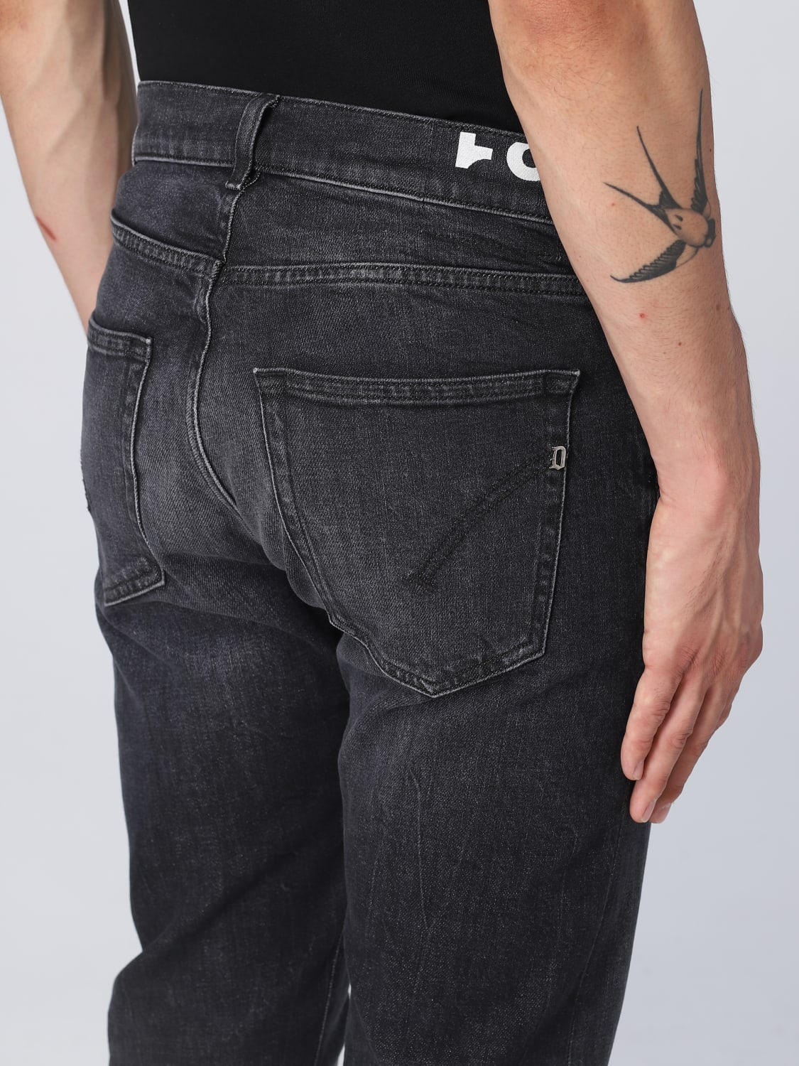 DONDUP: jeans for man - Black | Dondup jeans UP576DS0215UGI1 online on ...