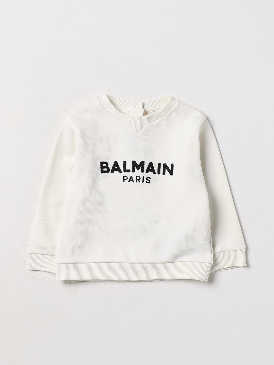 BALMAIN KIDS：セーター 幼児 - アイボリー | GIGLIO.COMオンラインの