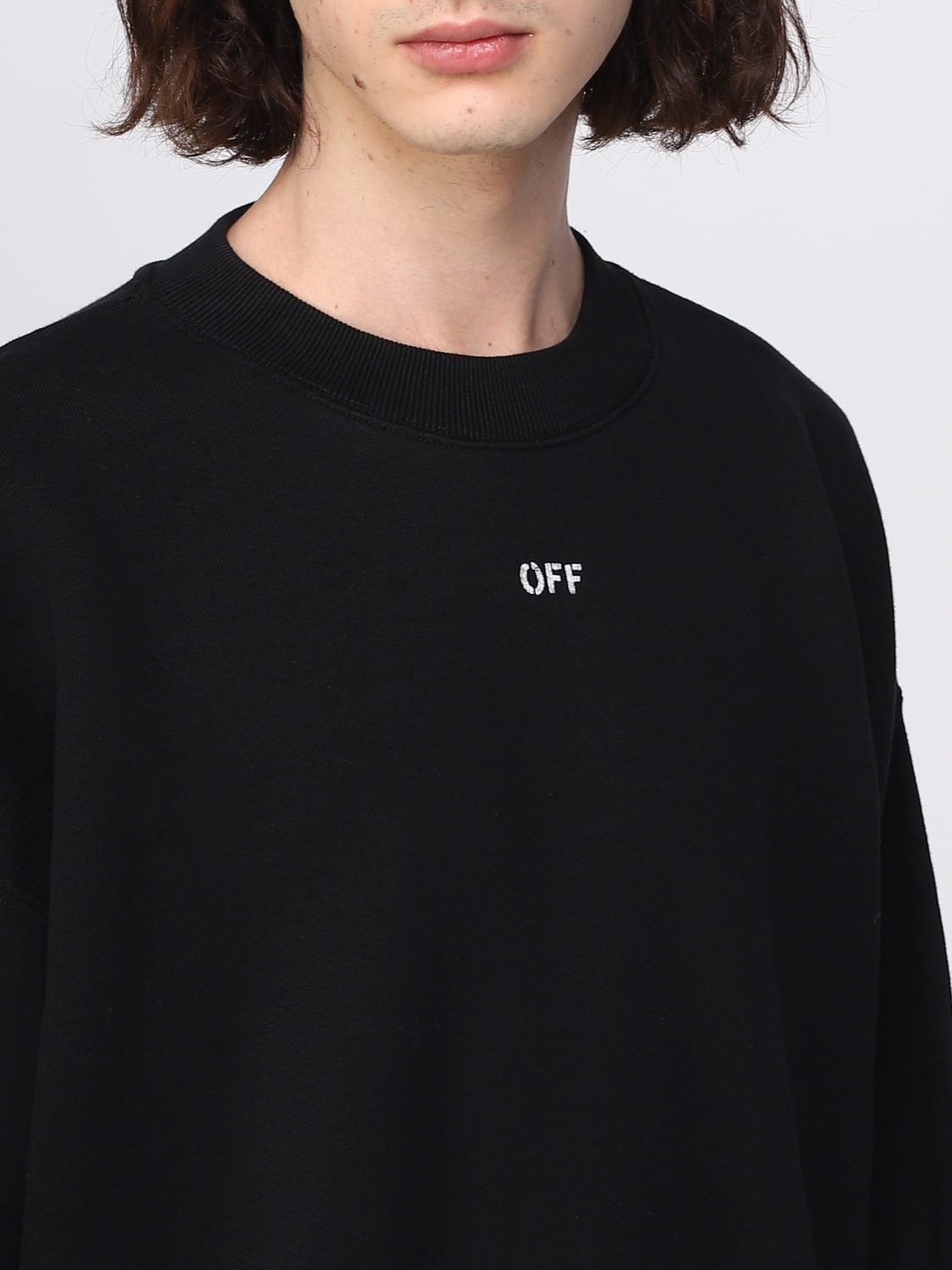 Off-White Logo Sweatshirt Black