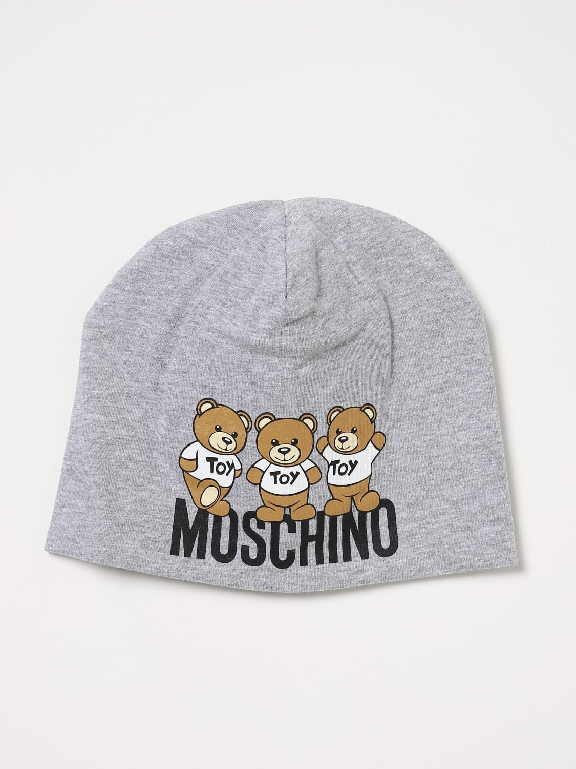 MOSCHINO KID：帽子 キッズ - グレー | GIGLIO.COMオンラインの