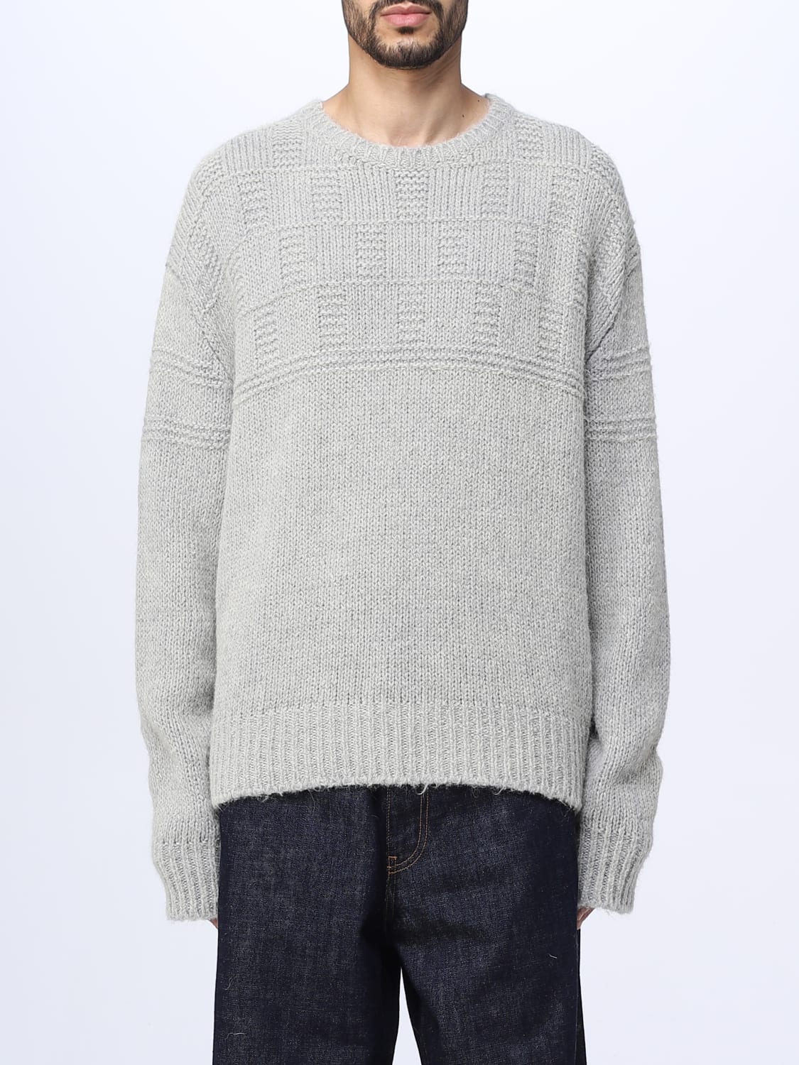 MM6 MAISON MARGIELA: sweater for man - Grey | Mm6 Maison Margiela ...