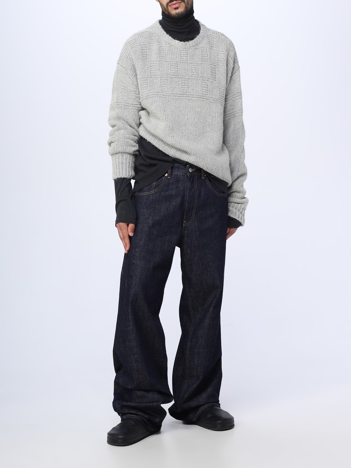 MM6 MAISON MARGIELA: sweater for man - Grey | Mm6 Maison Margiela ...