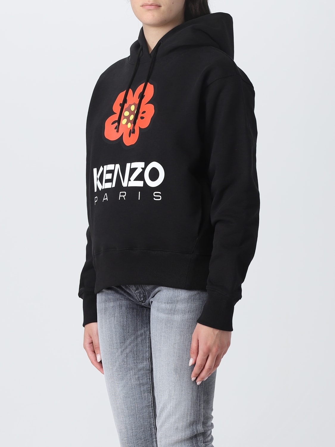 Kenzo Boke Flower Hoodie Black . Men . S