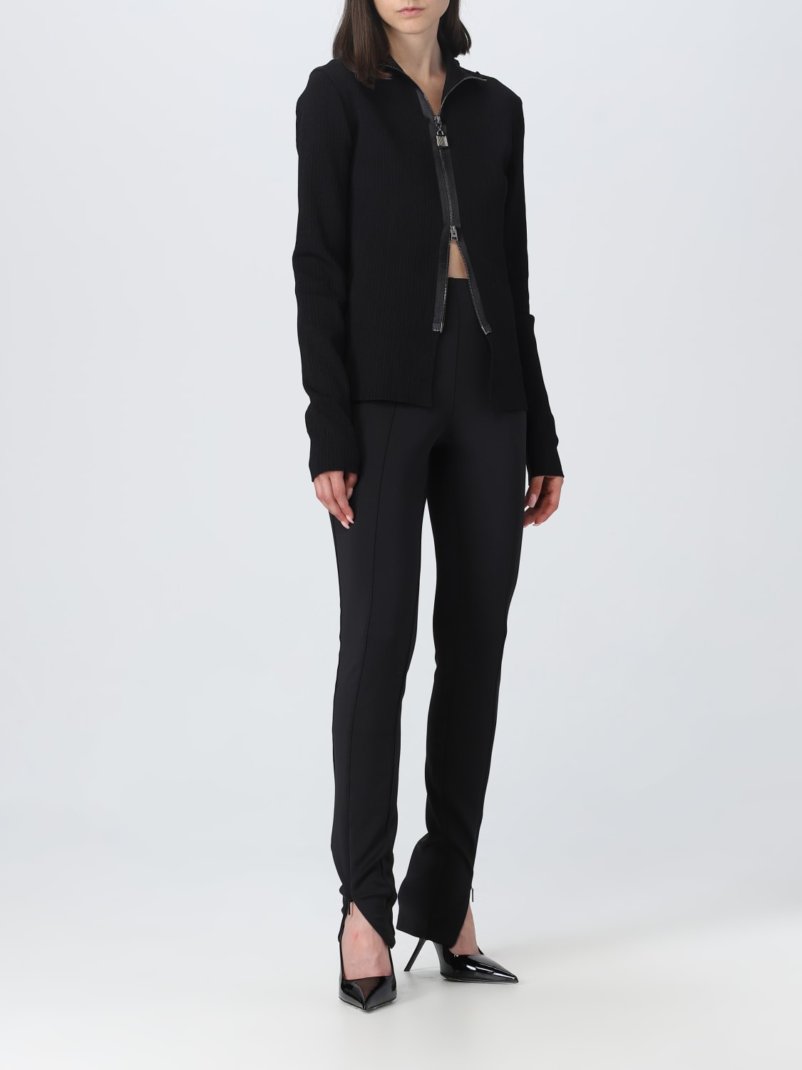 CALVIN KLEIN: pants for woman - Black | Calvin Klein pants K20K205357 ...