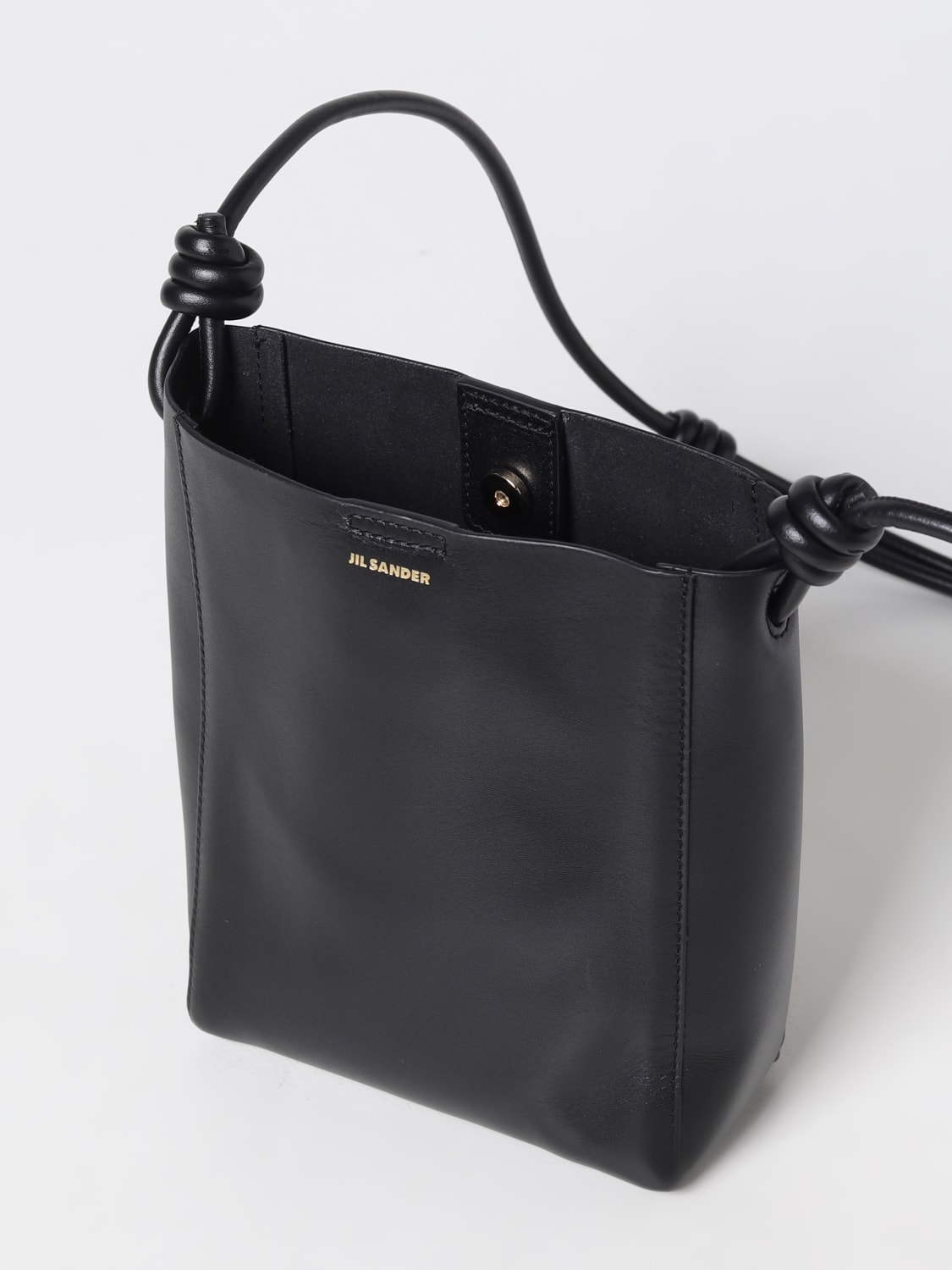 JIL SANDER: mini bag for woman - Black | Jil Sander mini bag ...