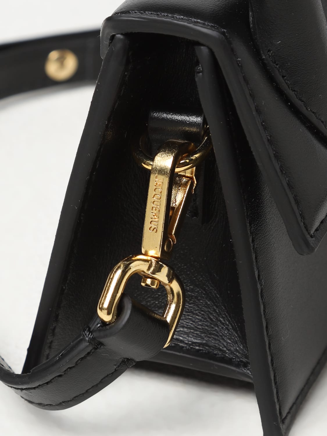 JACQUEMUS: mini bag for woman - Black | Jacquemus mini bag 213BA0013000 ...