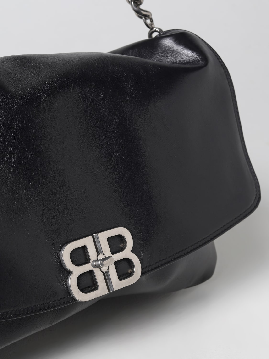 BALENCIAGA: shoulder bag for woman - Black | Balenciaga shoulder bag ...
