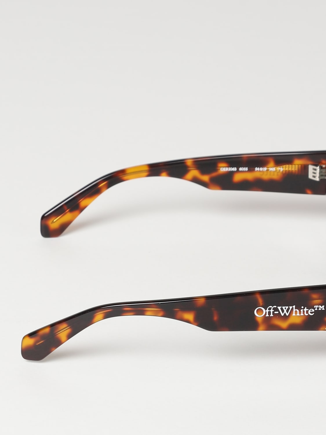 Off-White Outlet: acetate sunglasses - Turquoise