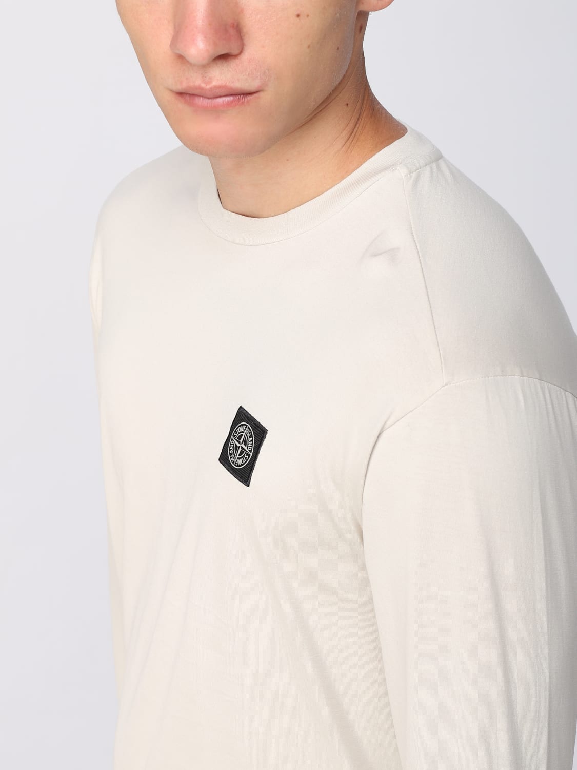 STONE ISLAND: t-shirt for man - White | Stone Island t-shirt 22713 ...