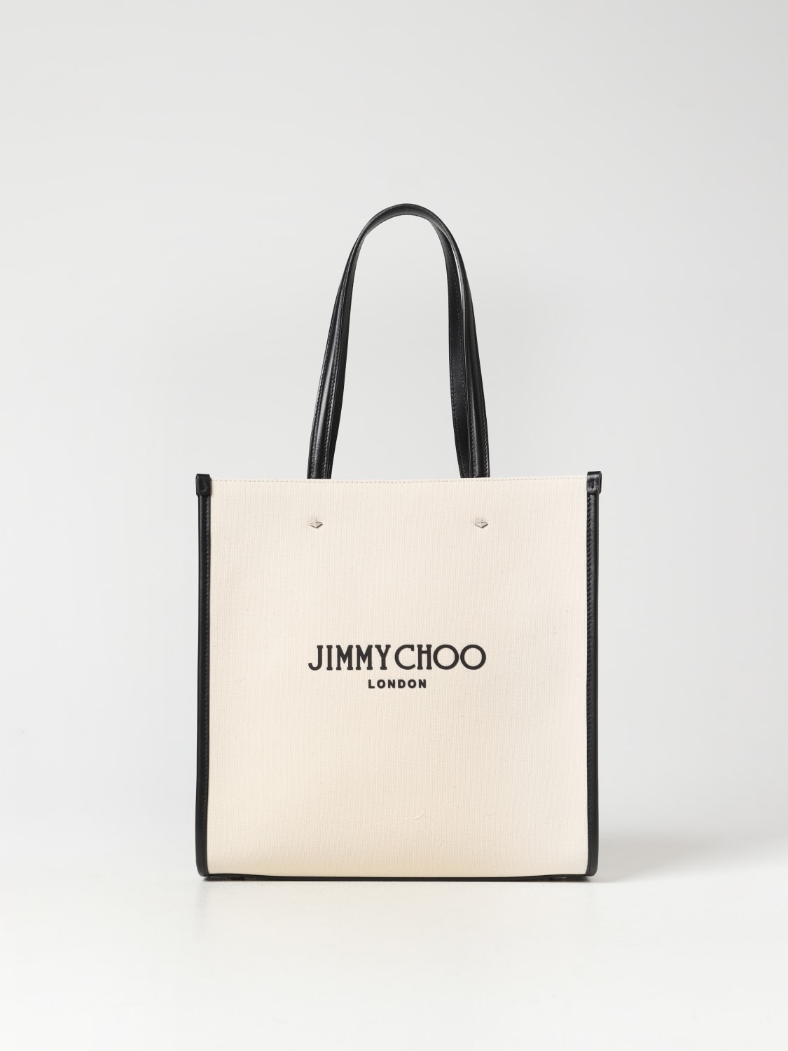 JIMMY CHOO：トートバッグ レディース - ナチュラル | GIGLIO.COM