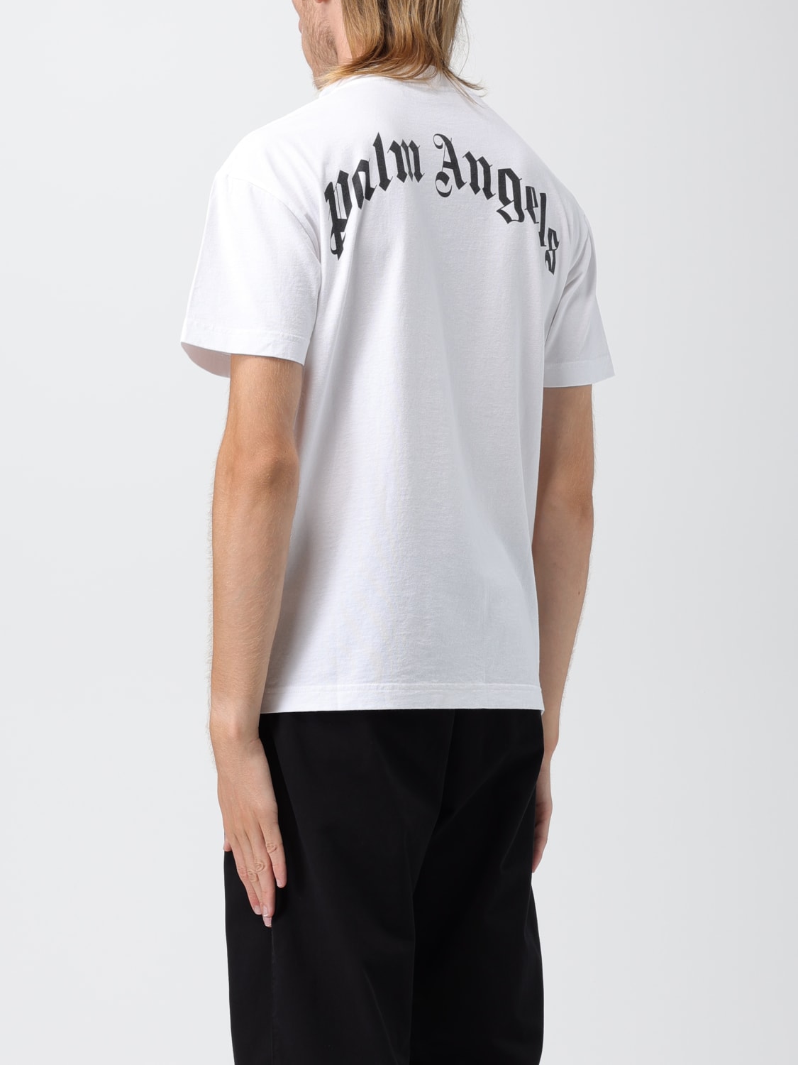 PALM ANGELS: t-shirt for man - White  Palm Angels t-shirt PMAA002C99JER001  online at