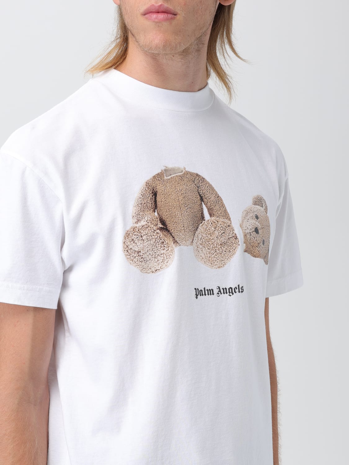 Palm Angels White Bear T-Shirt