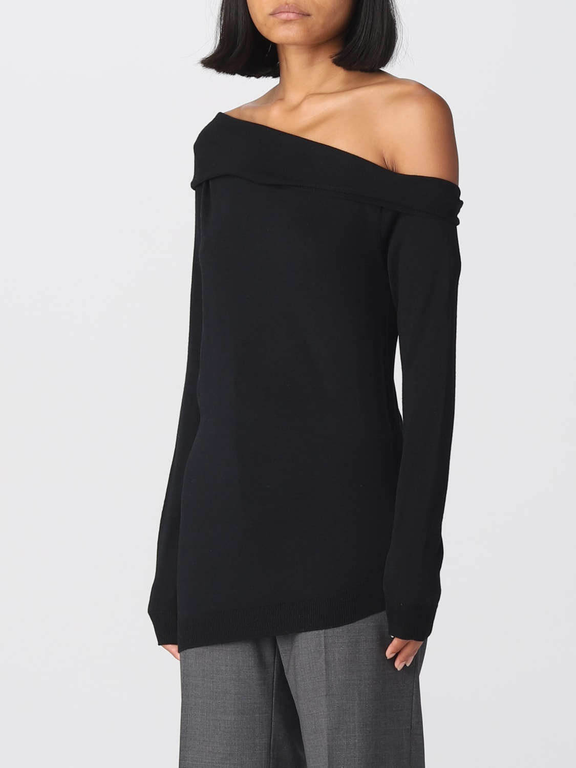 ALBERTA FERRETTI: sweater for woman - Black | Alberta Ferretti sweater ...