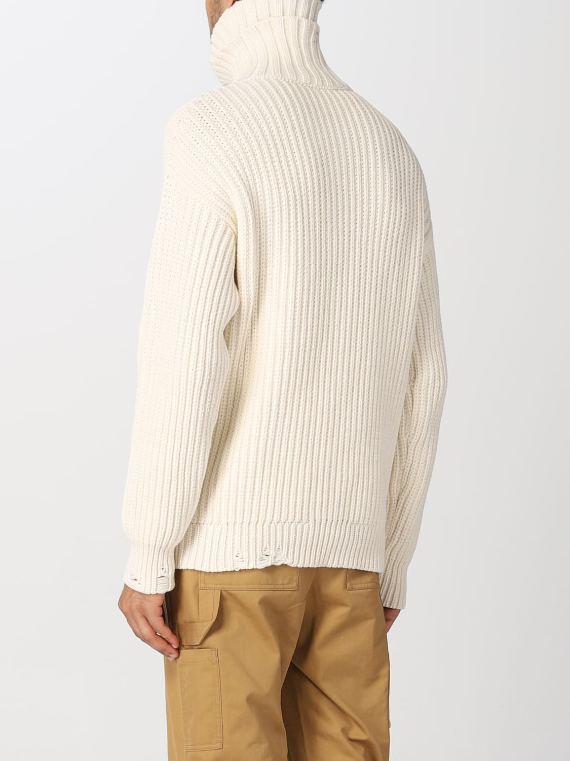 DSQUARED2: sweater for man - White | Dsquared2 sweater S74HA1350S18299 ...