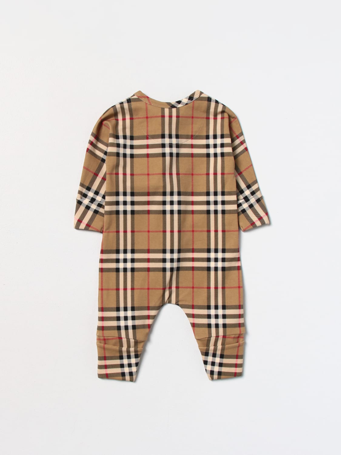 BURBERRY KIDS: tracksuit for boys - Beige | Burberry Kids tracksuit 8070270 online GIGLIO.COM