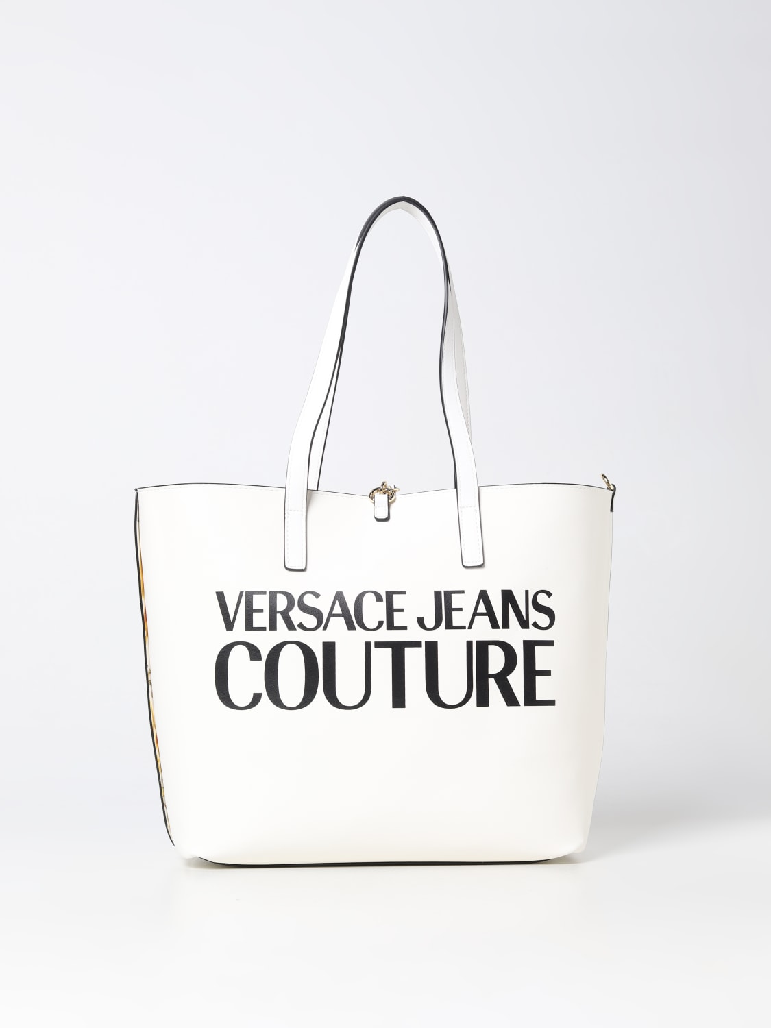 Versace Jeans Couture tote bag in synthetic leather