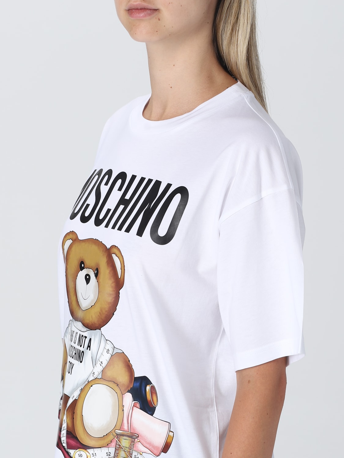 MOSCHINO COUTURE：Tシャツ レディース - ホワイト | GIGLIO.COM