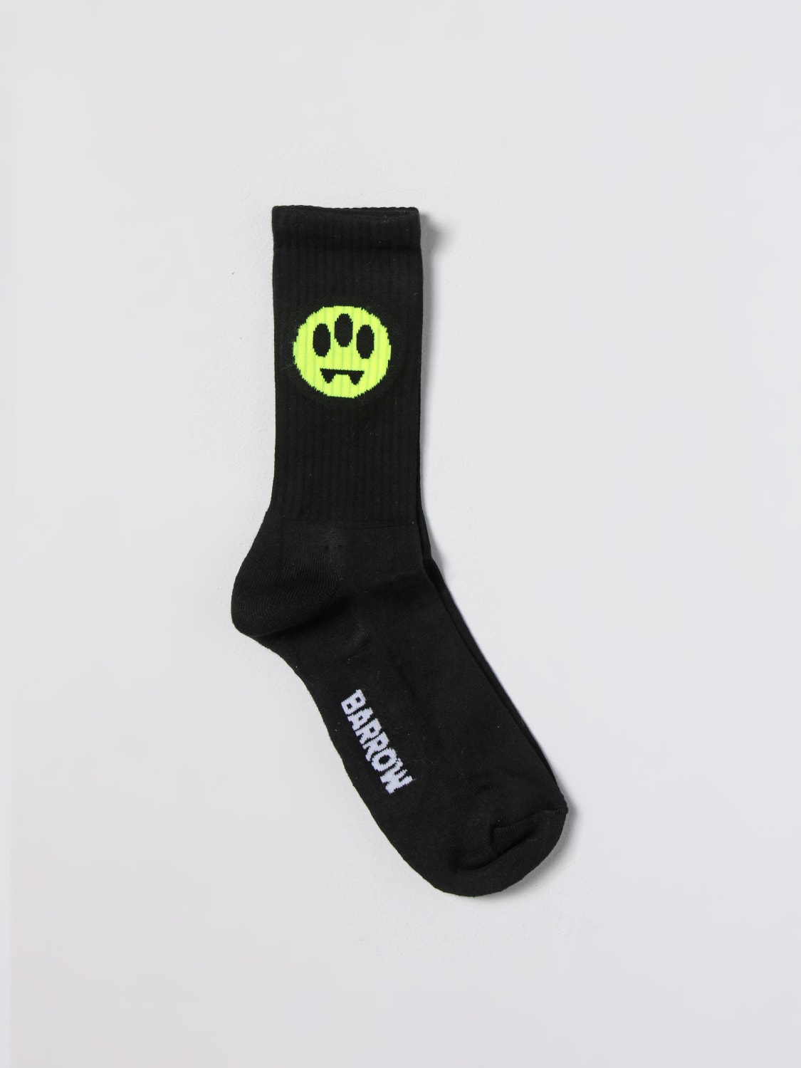 BARROW socks for man Black Barrow socks F3BWUASO121 online on