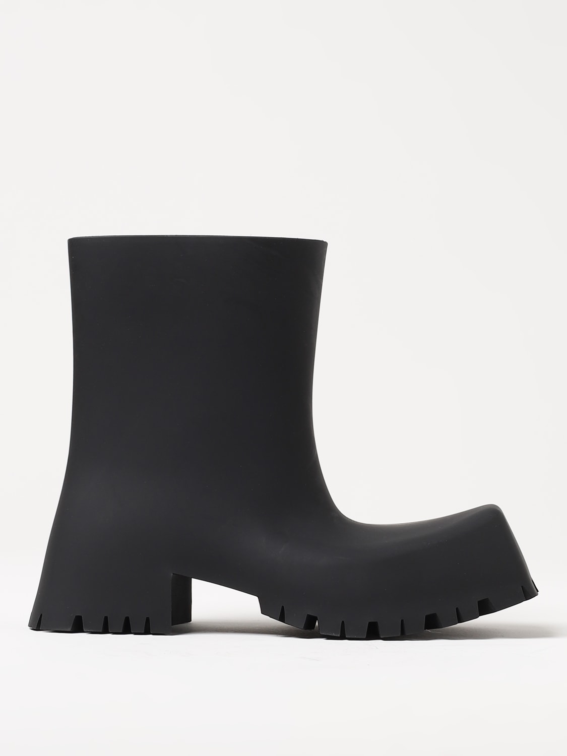 Refinement Fredag Diktat BALENCIAGA: Trooper ankle boots in rubber - Black | Balenciaga flat ankle  boots 679326W0FO8 online at GIGLIO.COM