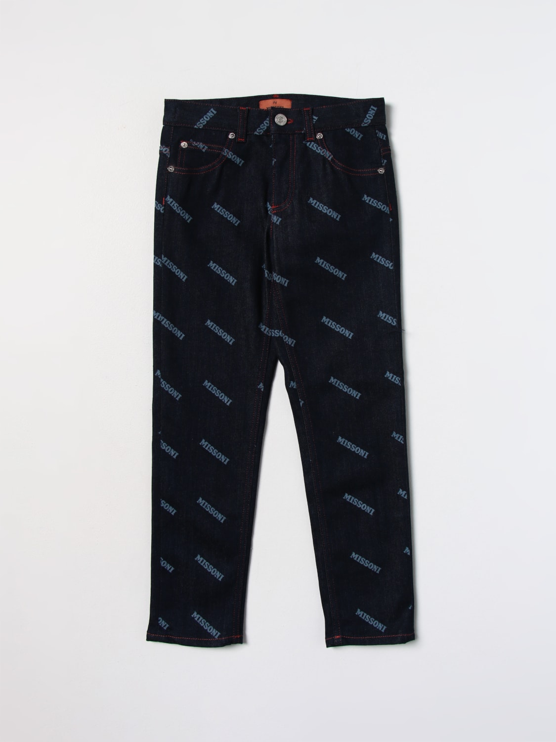 lejr Parcel næve MISSONI: jeans for boys - Blue | Missoni jeans MT6B20D0004 online on  GIGLIO.COM