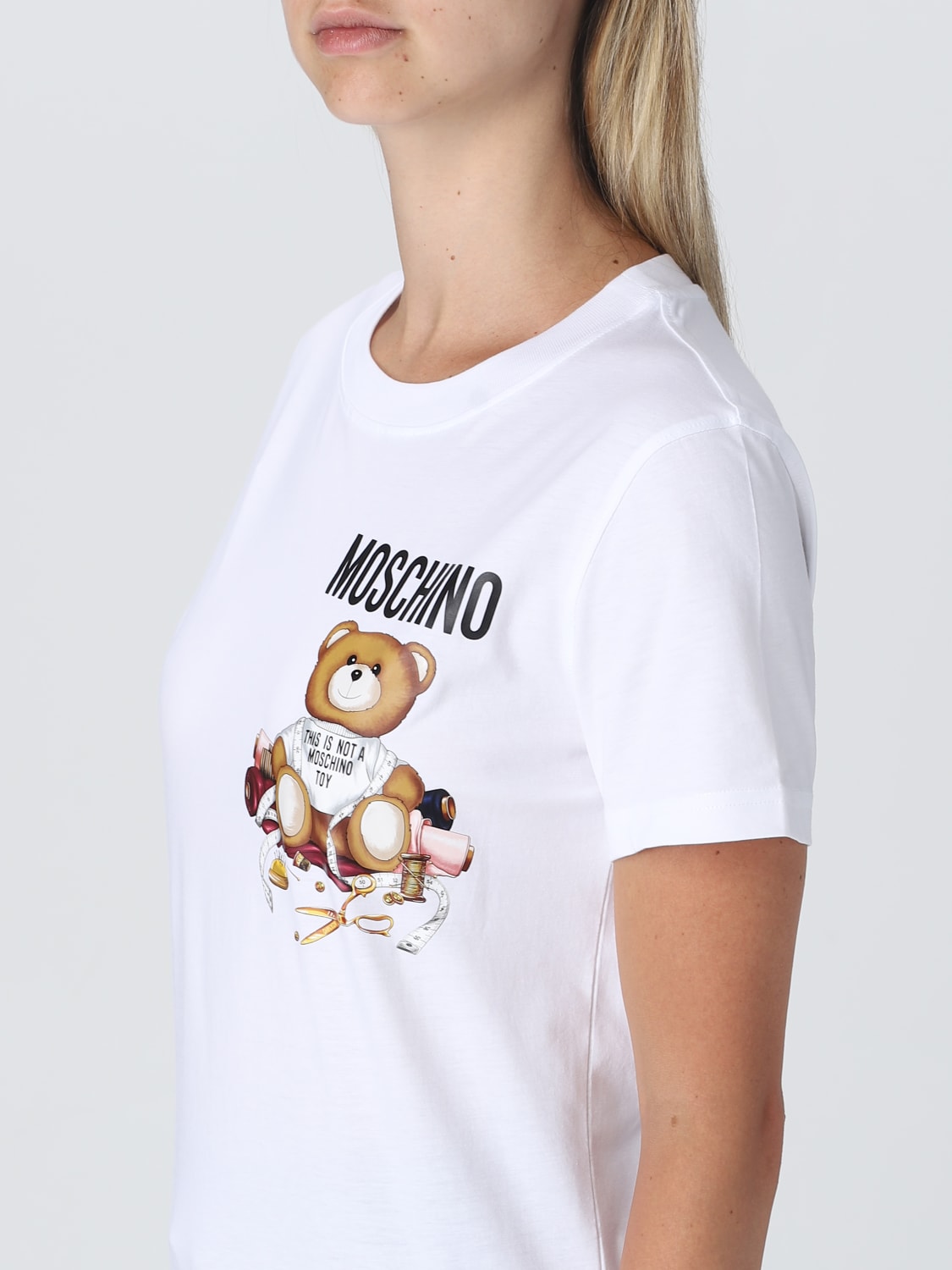モスキーノ MOSCHINO Tシャツ レディース 42/M www.krzysztofbialy.com
