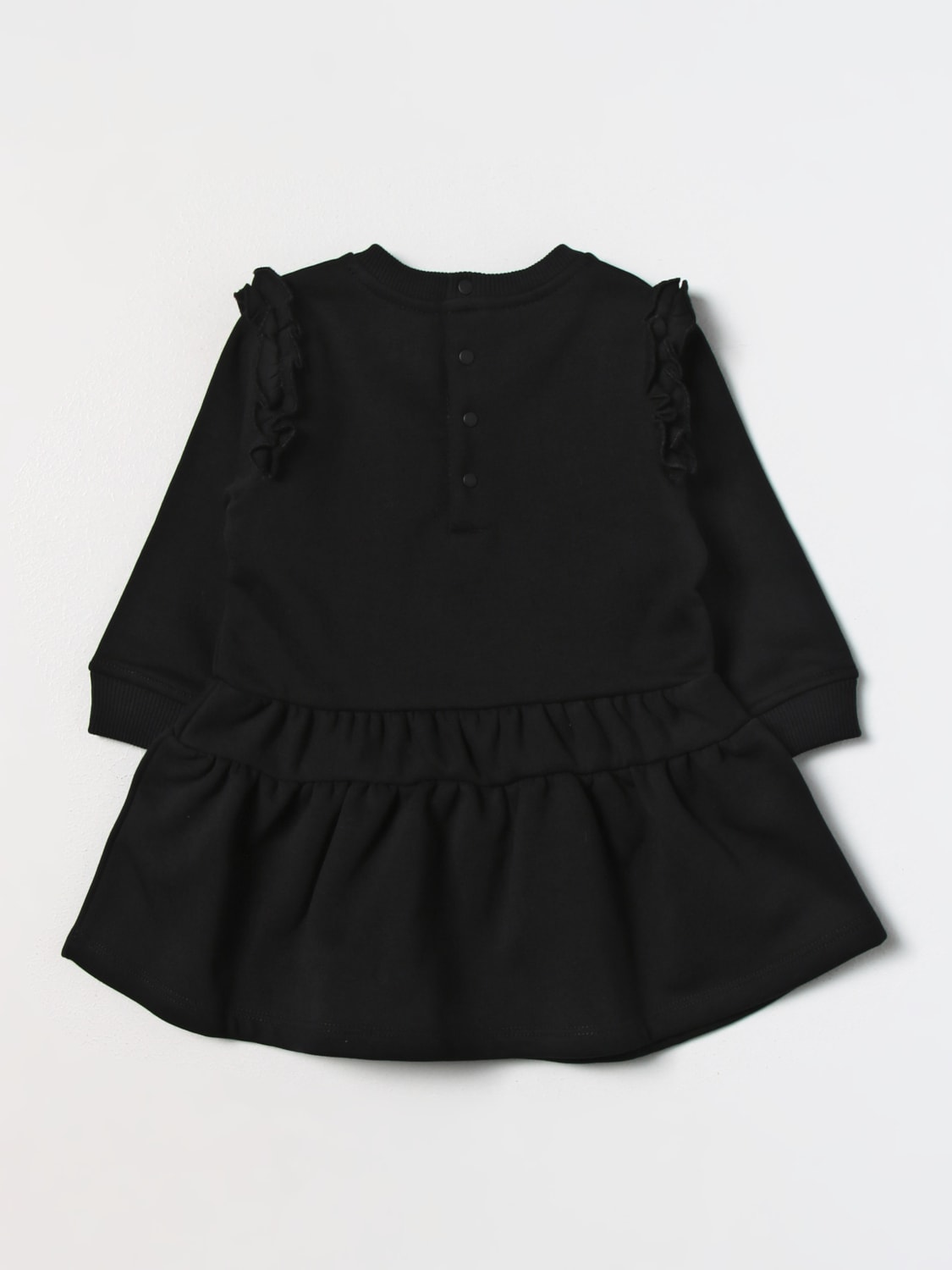 GIVENCHY: dress in cotton with printed logo - Black | Givenchy romper ...