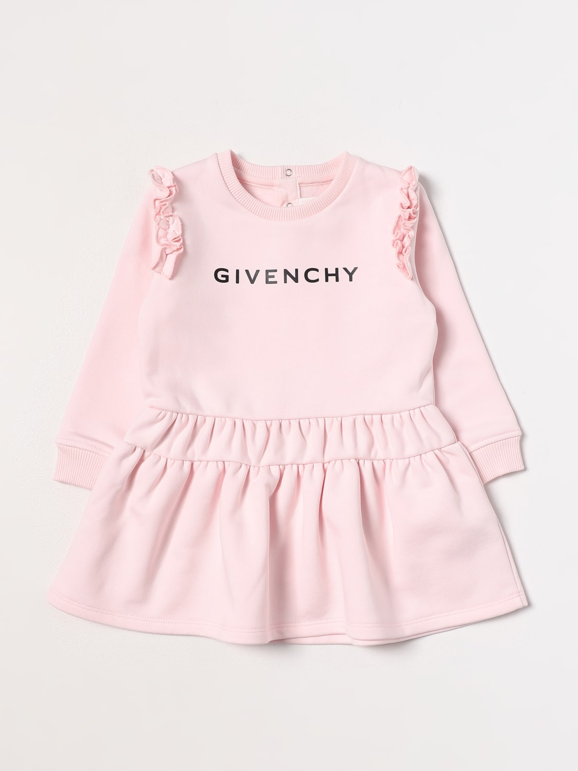 GIVENCHY: romper for baby - Pink | Givenchy romper H02107 online at ...