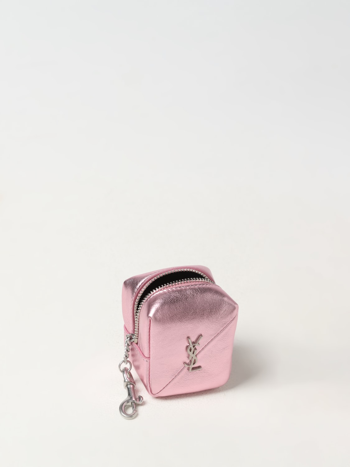 SAINT LAURENT: key chain for woman - Pink  Saint Laurent key chain  669964AAAA0 online at