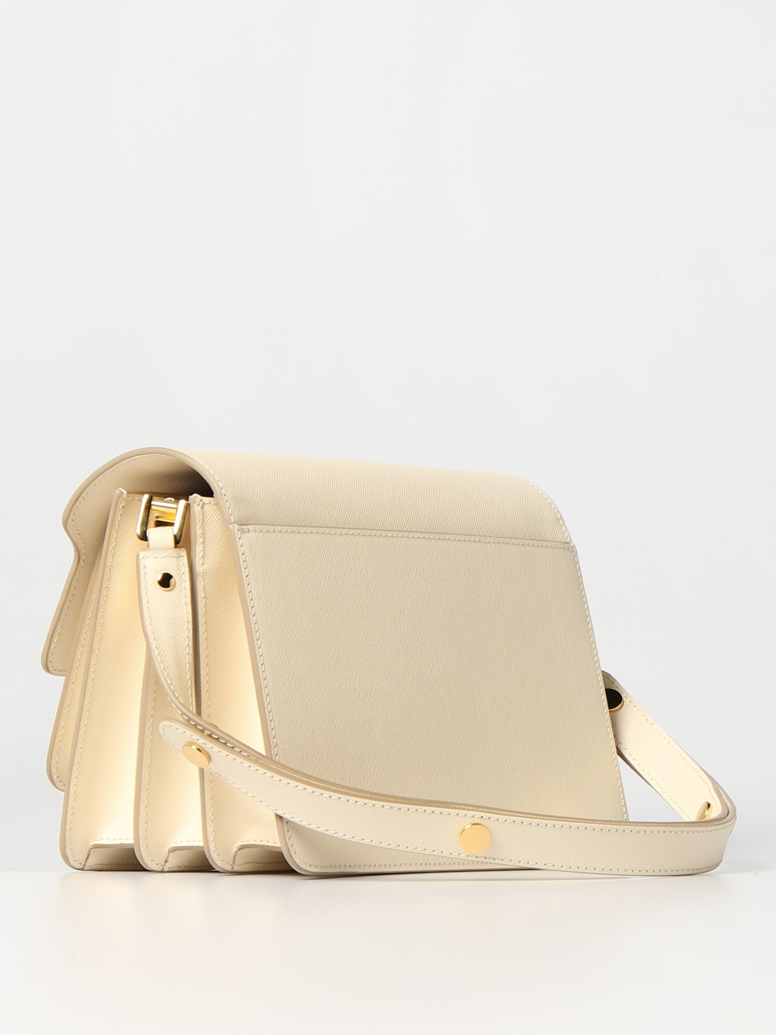 Marni girl Trunk bag in saffiano leather