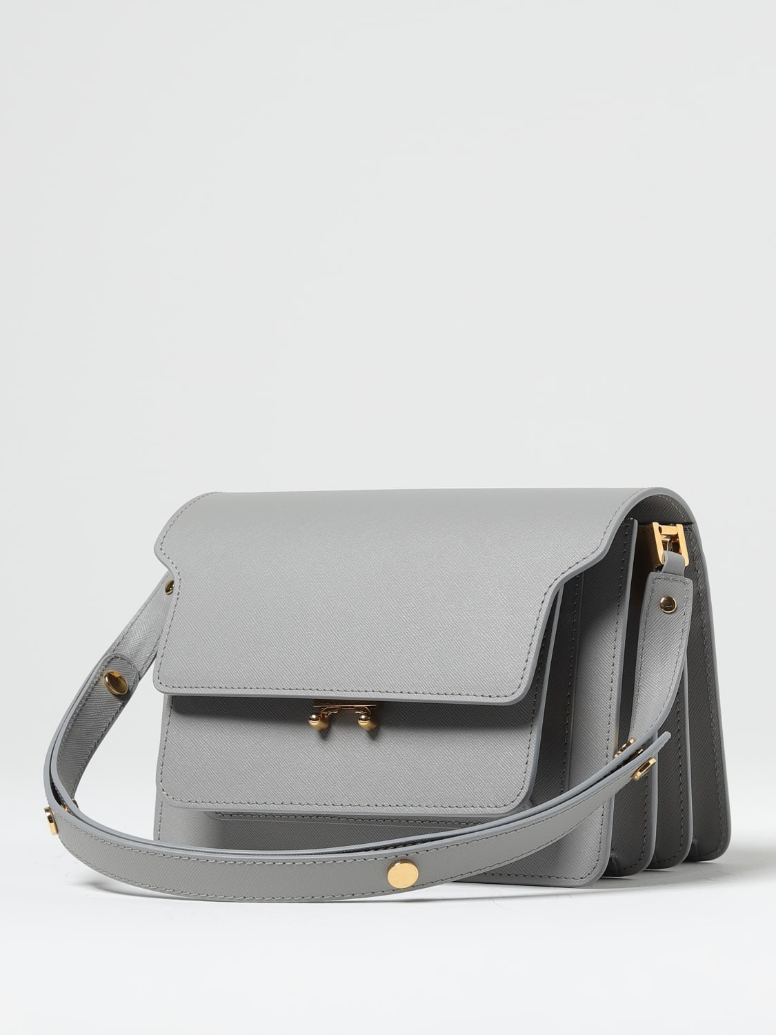 Marni Trunk Bag in Gray