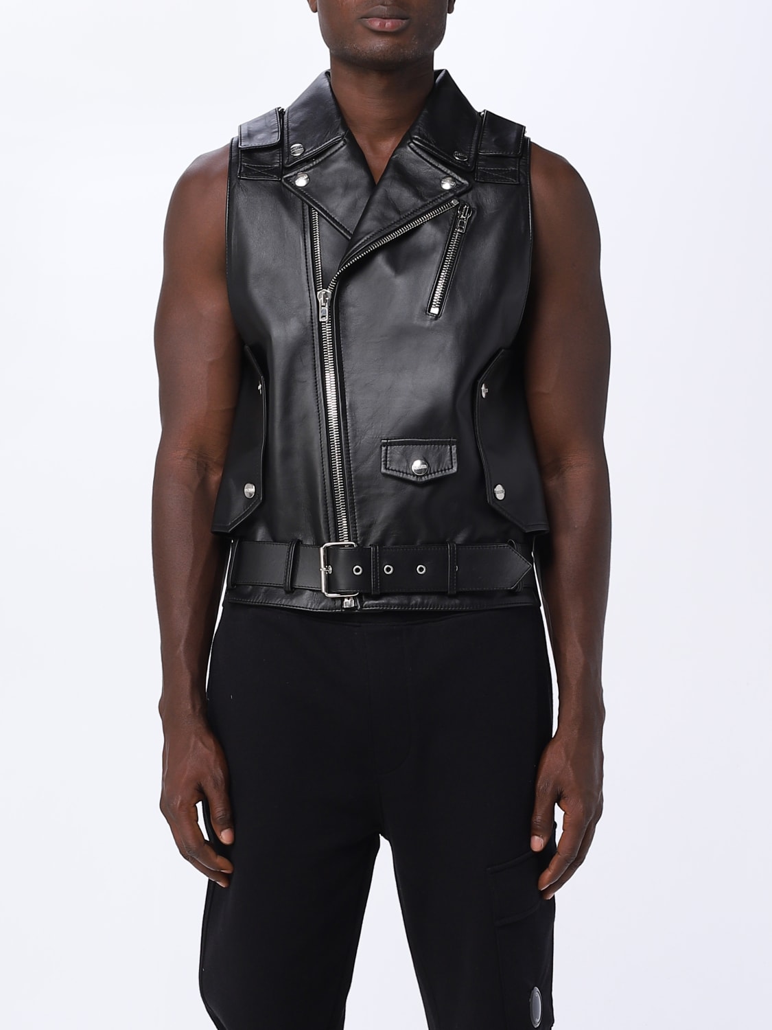 MOSCHINO COUTURE: Gilet homme - Noir | Gilet Moschino Couture 37037070 en  ligne sur GIGLIO.COM