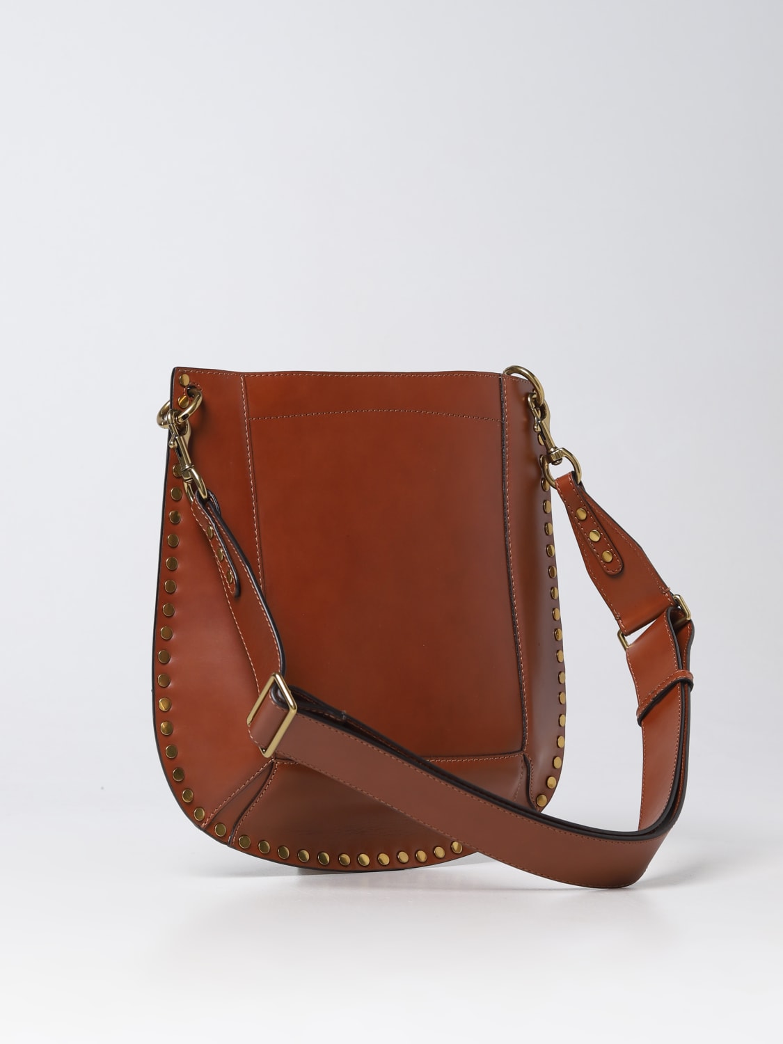 Shop Isabel Marant 2023-24FW Shoulder Bags (PP0047FAA3X17M01BK,  PP0047FAA3X17M 01BK, PP0047FAA3X17M, PP0047 FAA3X17M 01BK, PP0047 FAA3X17M,  BLACK CANVAS SAMARA SHOULDER BAG) by CiaoItalia