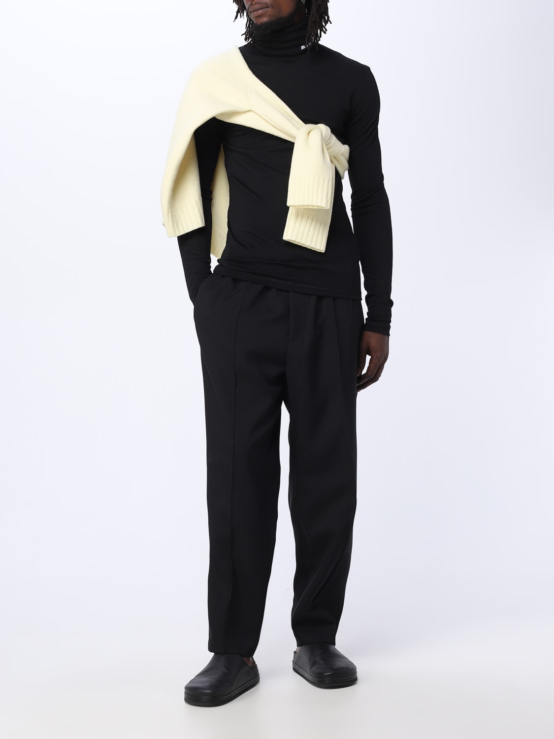 JIL SANDER: pants for man - Black | Jil Sander pants J21KA0012J70001 ...