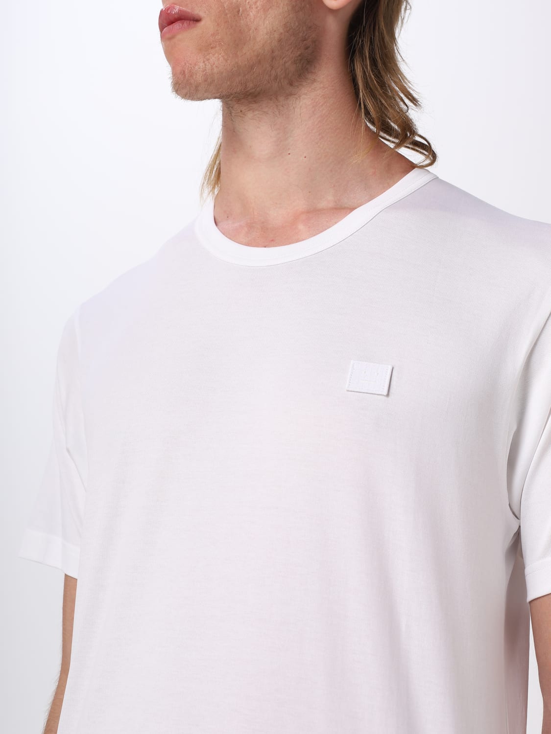 ACNE STUDIOS：Tシャツ メンズ - ホワイト | GIGLIO.COMオンラインの