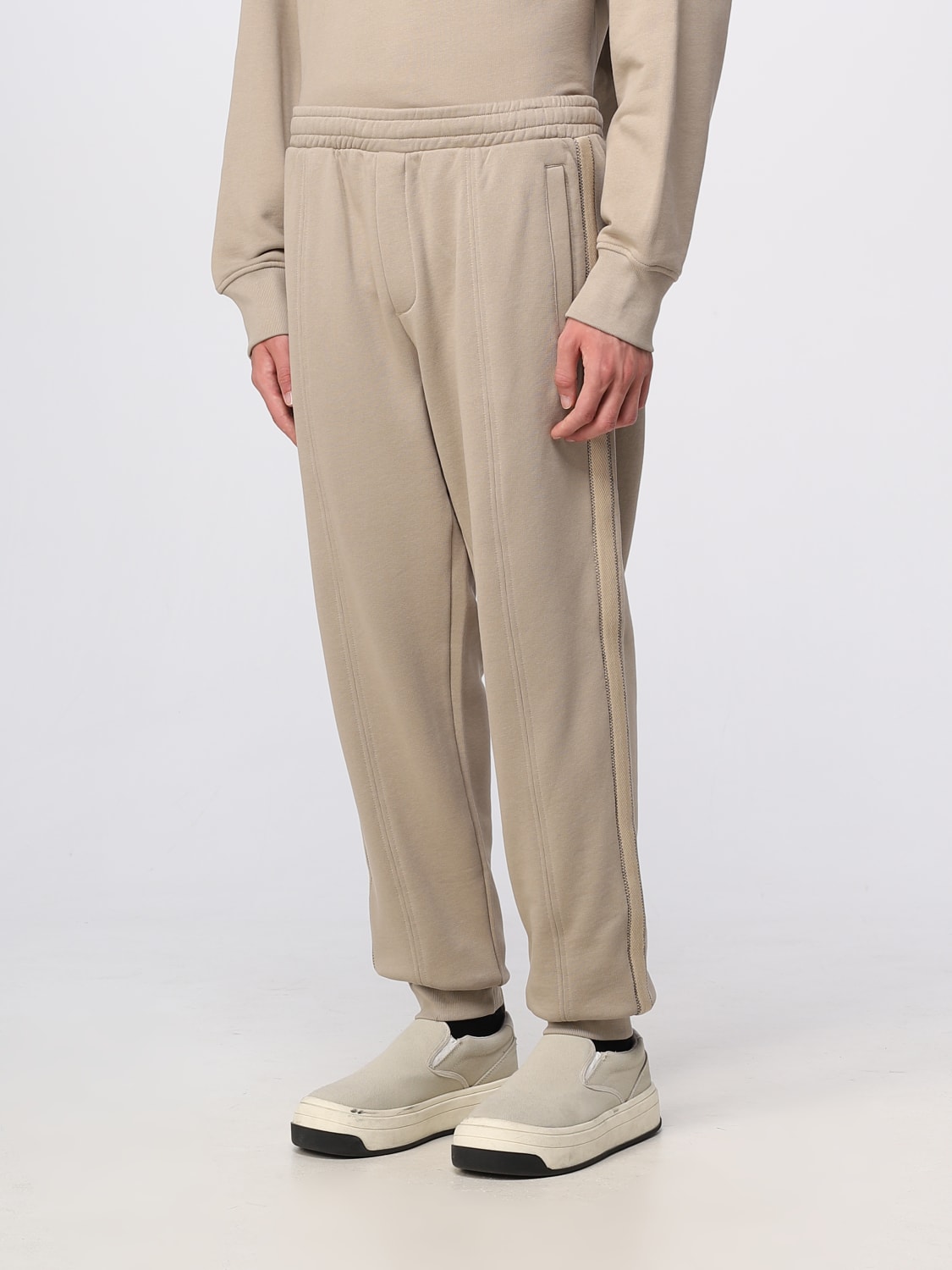 HELMUT LANG: pants for man - Green | Helmut Lang pants N04HM210 online ...