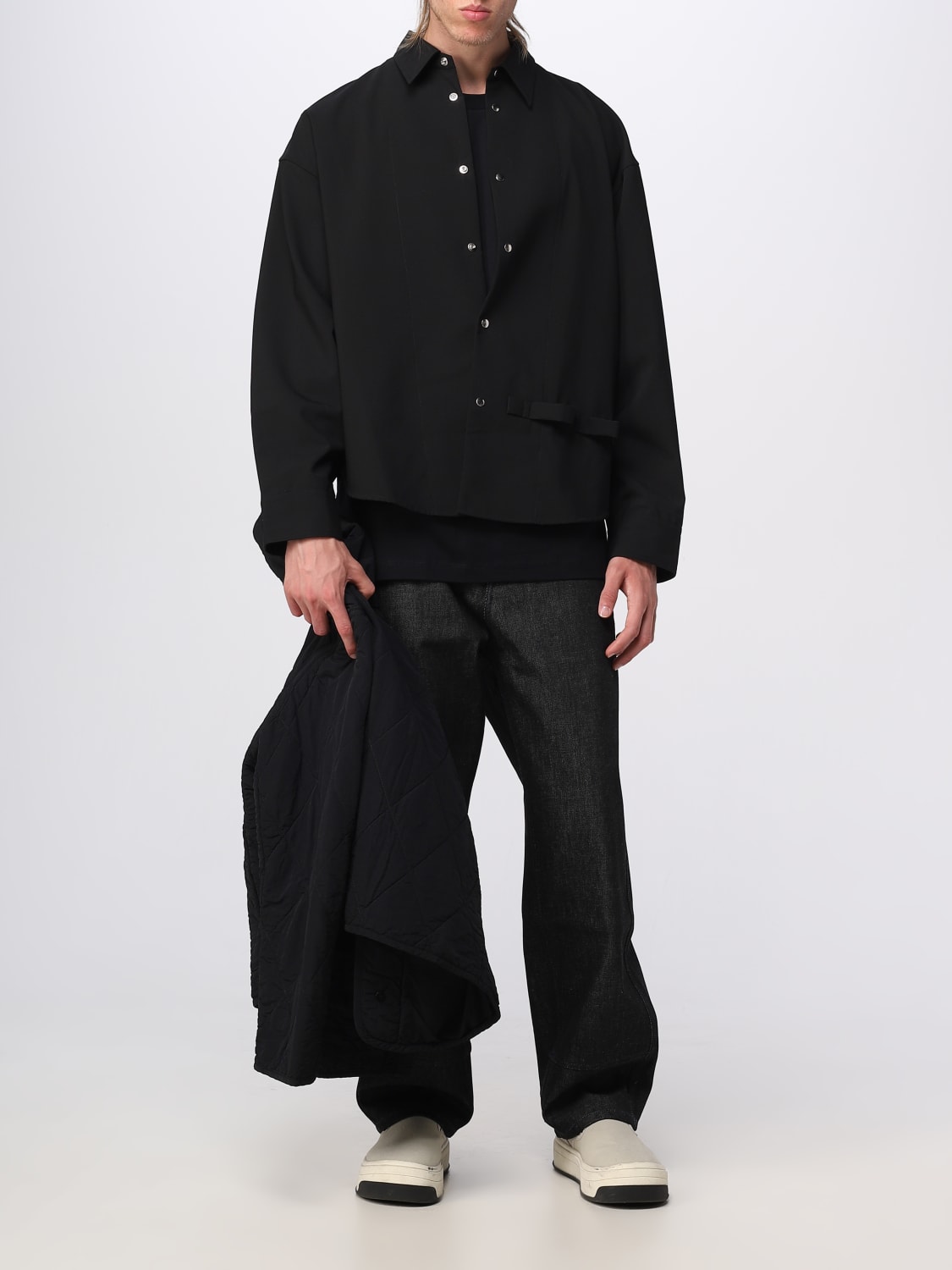 OAMC: shirt for man - Black | Oamc shirt 23A28OAU04MPL00347 online