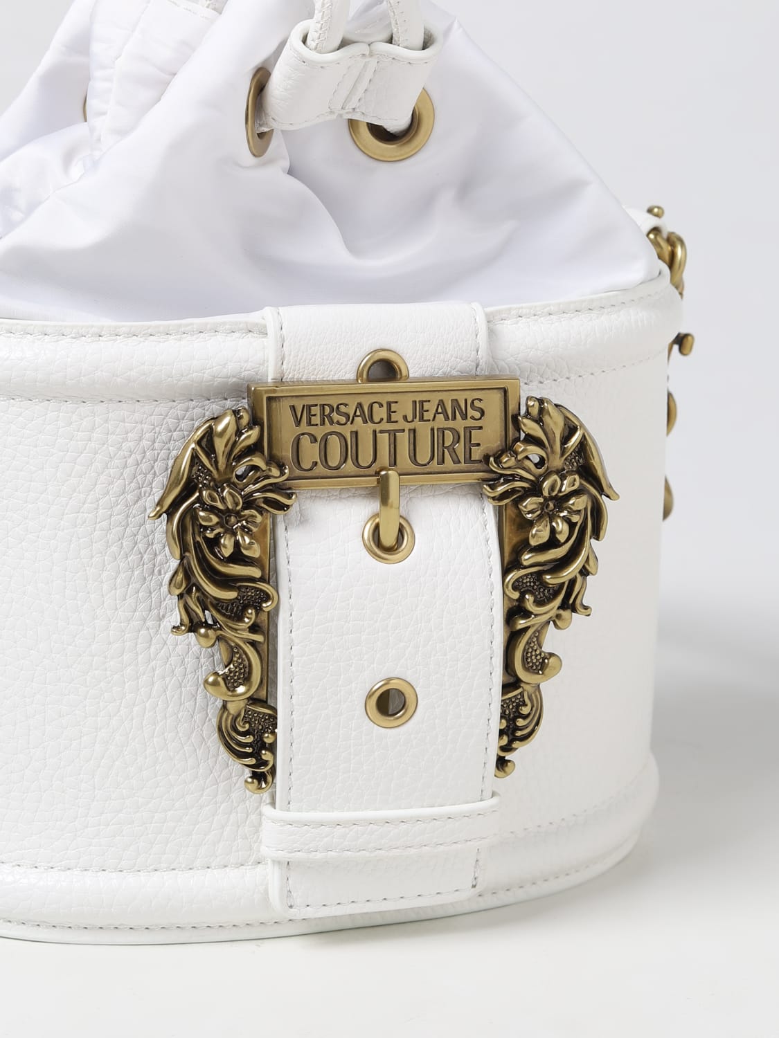 Versace Jeans Couture logo-buckle Crossbody Bag - Farfetch
