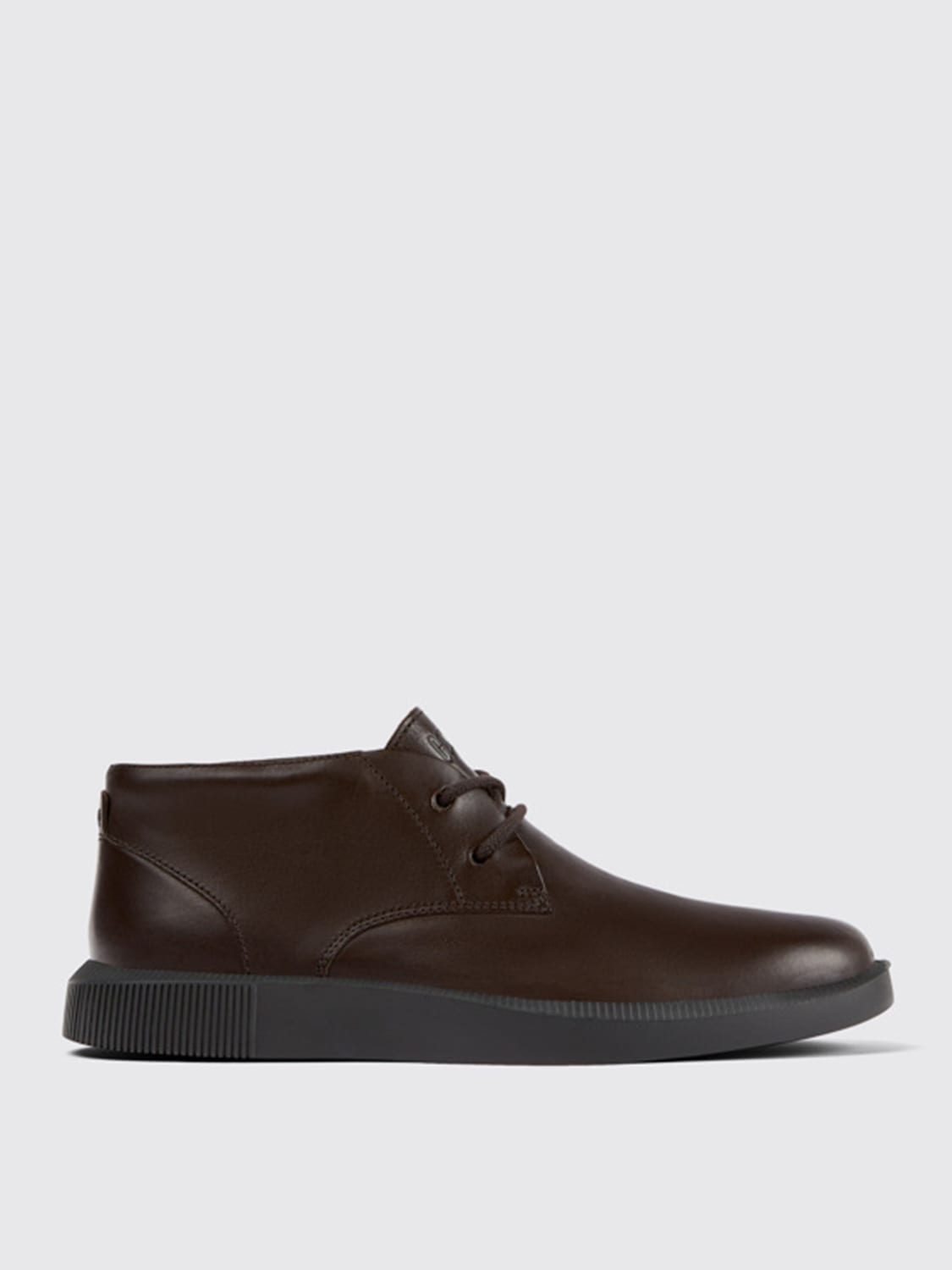 CAMPER: Bill ankle boots in leather - Brown | Camper chukka boots ...