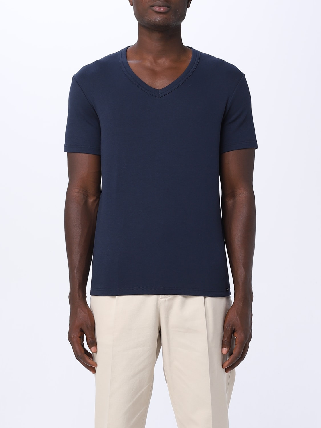 TOM FORD: t-shirt for man - Blue | Tom Ford t-shirt T4M091040 online on ...