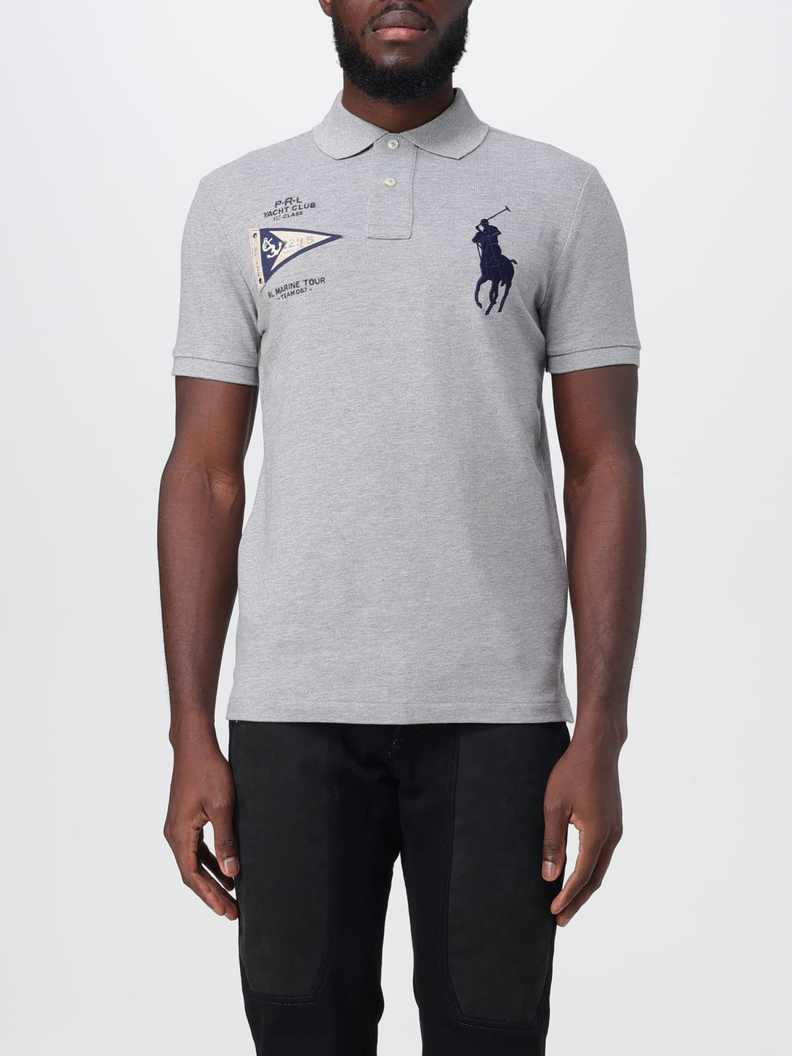 Ralph Lauren Polo Club Grey T-Shirt