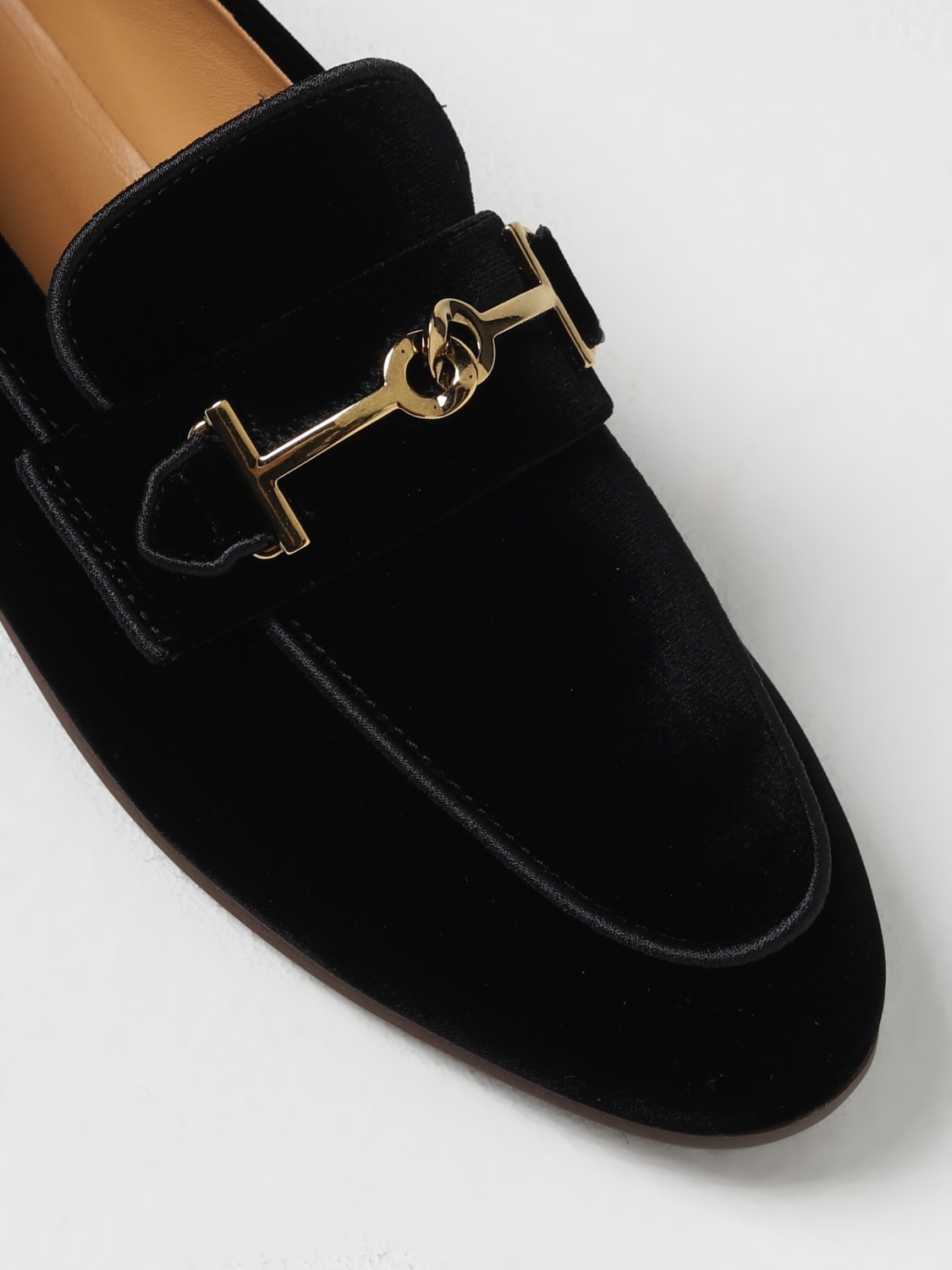 TOD'S: loafers for woman - Black | Tod's loafers XXW79A0HI40LX1 online ...