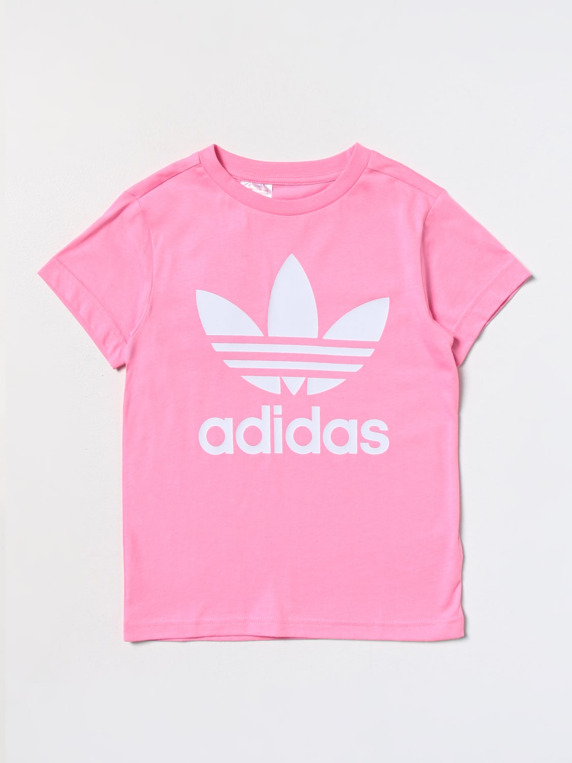 ADIDAS ORIGINALS: t-shirt girls Pink | Adidas Originals t-shirt IB9932 online GIGLIO.COM