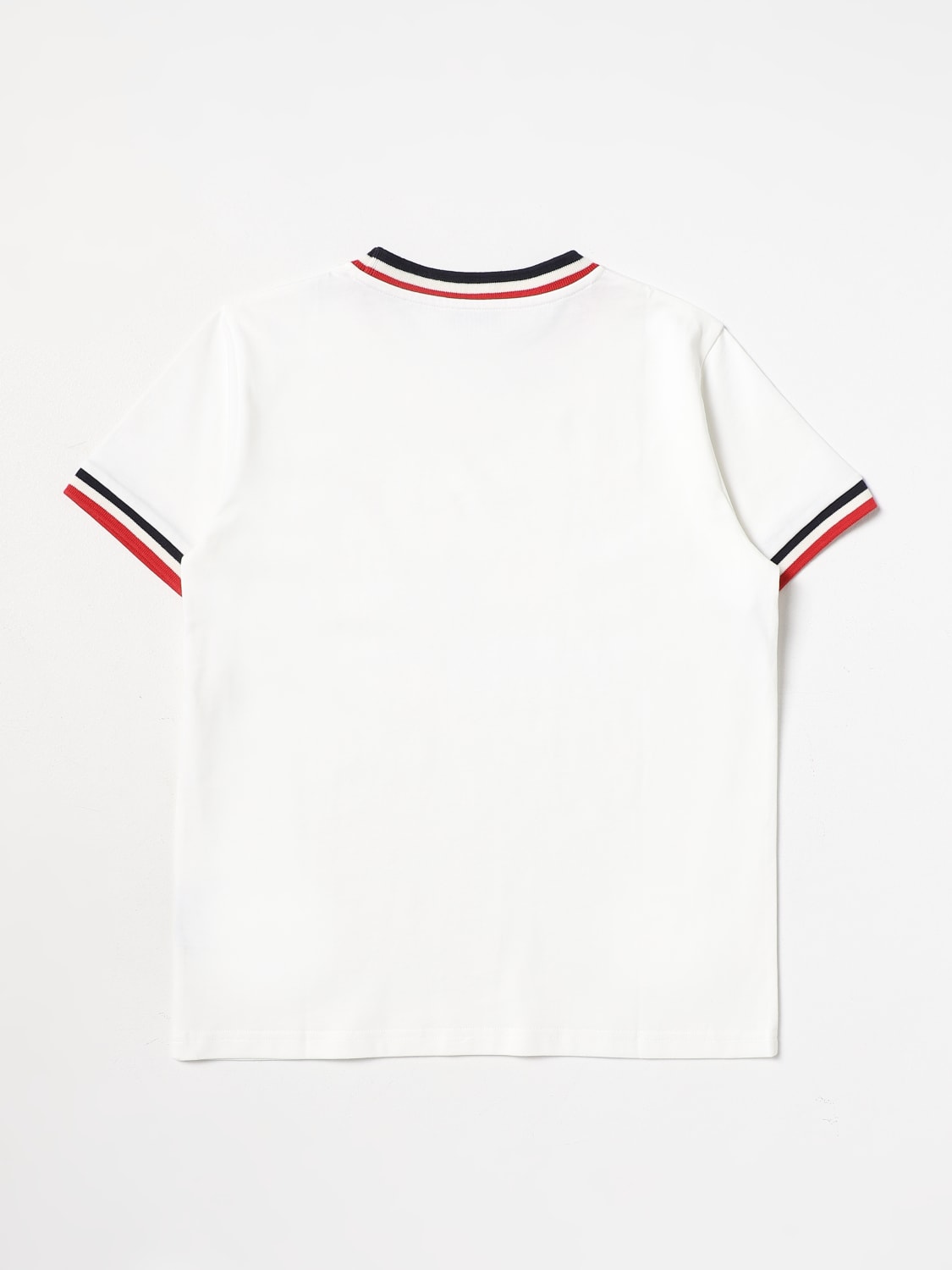 MONCLER：Tシャツ 男の子 - クリーム | GIGLIO.COMオンラインのMoncler