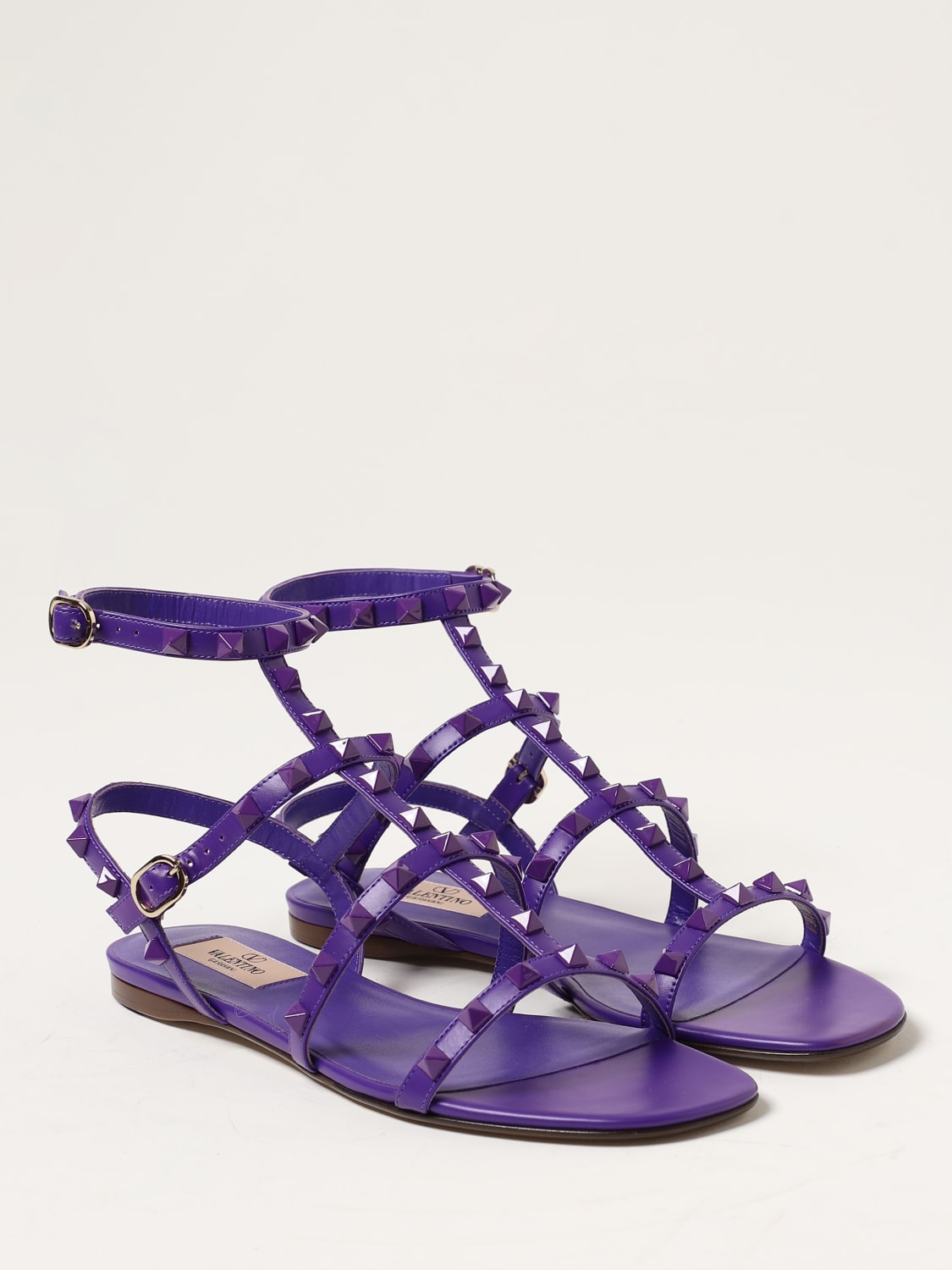 Valentino Garavani Women's Rockstud Flat Sandals